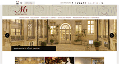 Desktop Screenshot of musee-magnin.fr